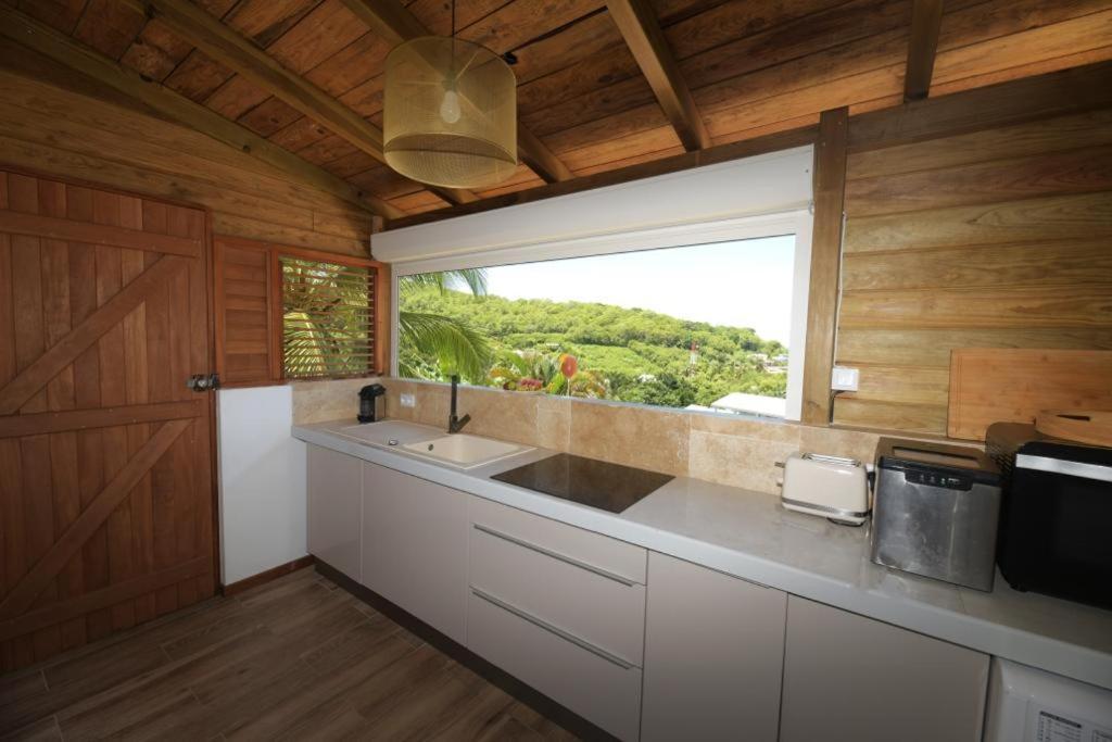 Cocotier, Elegant T3 Avec Jardin Tropical Appartement Sainte-Anne Buitenkant foto