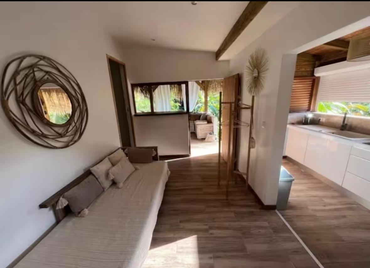 Cocotier, Elegant T3 Avec Jardin Tropical Appartement Sainte-Anne Buitenkant foto
